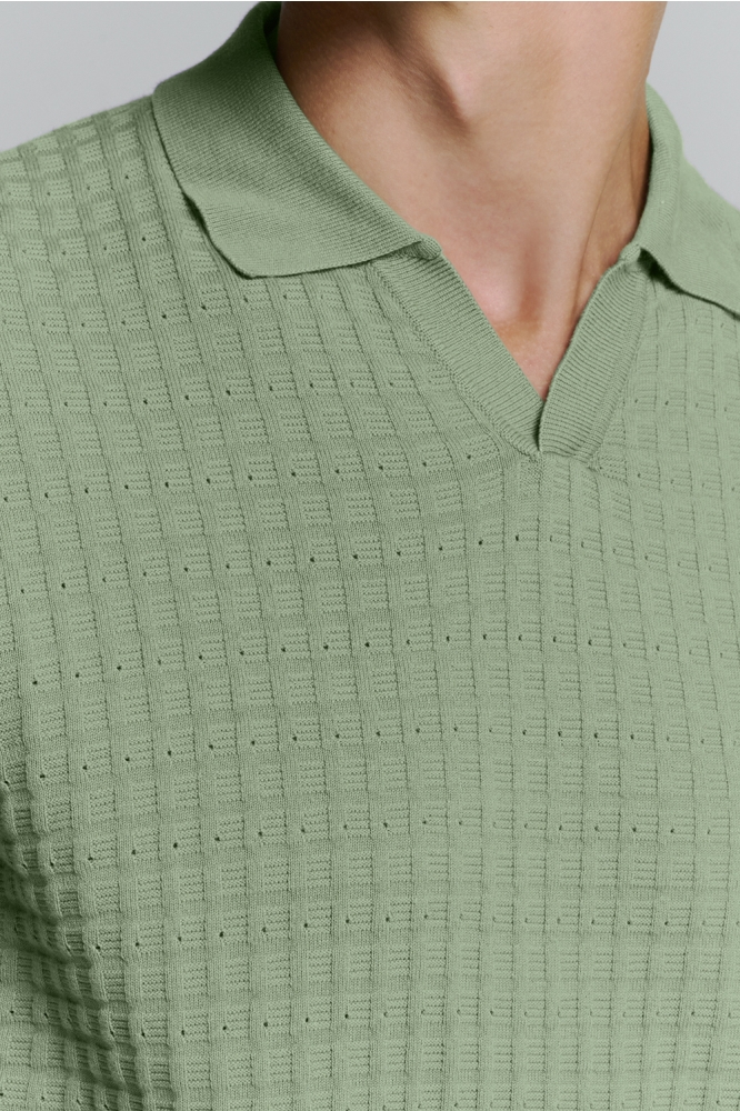 POLO MET KORTE MOUWEN 27230363 050 GREEN